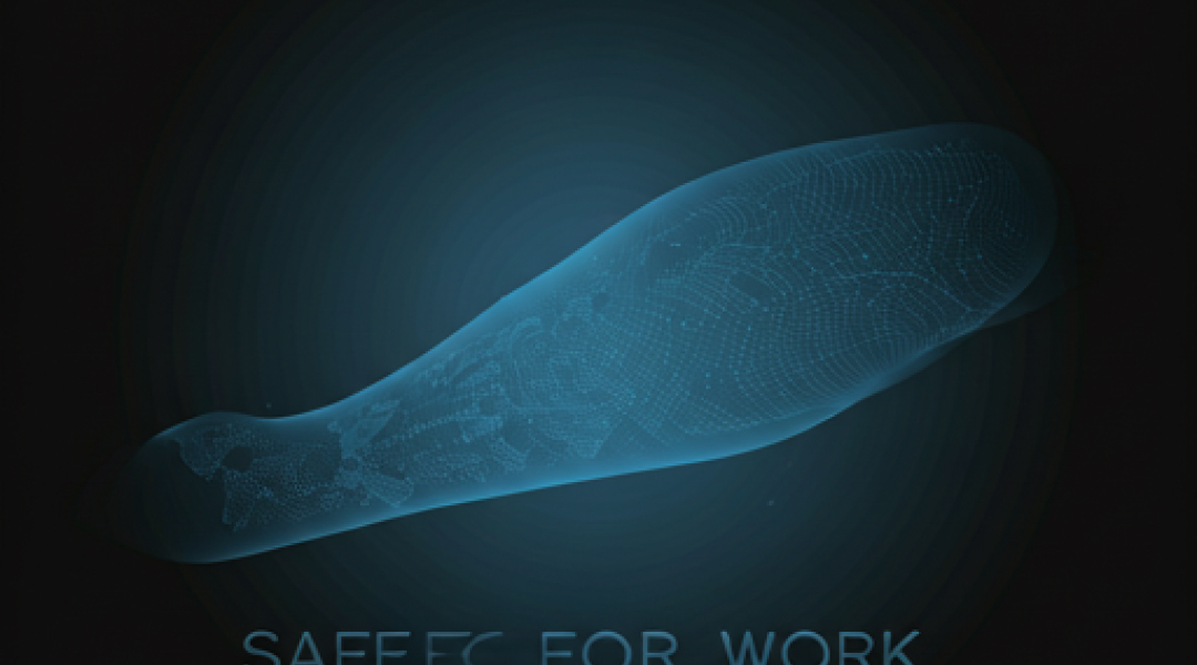 Dark textured artwork from the discovery phase of the Ethos project